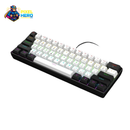 Teclado Mecânico Gamer 60% Wired – Edição Ultra Compacta com Retro iluminação RGB