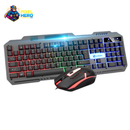 Combo Gamer Altomex: Teclado Mecânico de Alta Durabilidade + Mouse Óptico Pro Precision