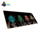 Mousepad Gamer AULA – 70x30cm, Superfície de Textura Fina e Bordas em Nylon Reforçado