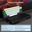 Teclado Mecânico Gamer 60% Wired – Edição Ultra Compacta com Retro iluminação RGB