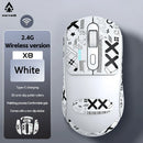 Mouse Gamer Wireless Warvank X8 – Recarregável via USB-C (500mAh), Conexão 2.4GHz