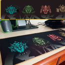Mousepad Gamer AULA – 70x30cm, Superfície de Textura Fina e Bordas em Nylon Reforçado