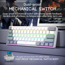 Teclado Mecânico Gamer 60% Wired – Edição Ultra Compacta com Retro iluminação RGB