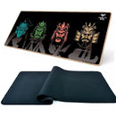 Mousepad Gamer AULA – 70x30cm, Superfície de Textura Fina e Bordas em Nylon Reforçado