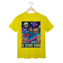T-Shirt Pixel Hero: Aventura Épica! – O Level Final