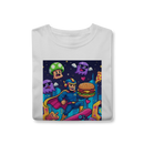 T-Shirt Pixel Hero: Aventura Épica! – O Level Final