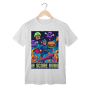 T-Shirt Pixel Hero: Aventura Épica! – O Level Final