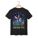 T-Shirt Pixel Hero: Aventura Épica! – O Level Final