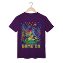 T-Shirt Pixel Hero: Game On! – O Confronto Épico