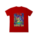 T-Shirt Pixel Hero: Game On! – O Confronto Épico