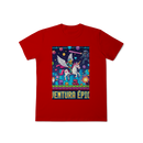 T-Shirt Pixel Hero: Aventura Épica! – O Level Final
