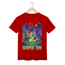 T-Shirt Pixel Hero: Game On! – O Confronto Épico