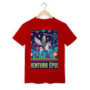 T-Shirt Pixel Hero: Aventura Épica! – O Level Final